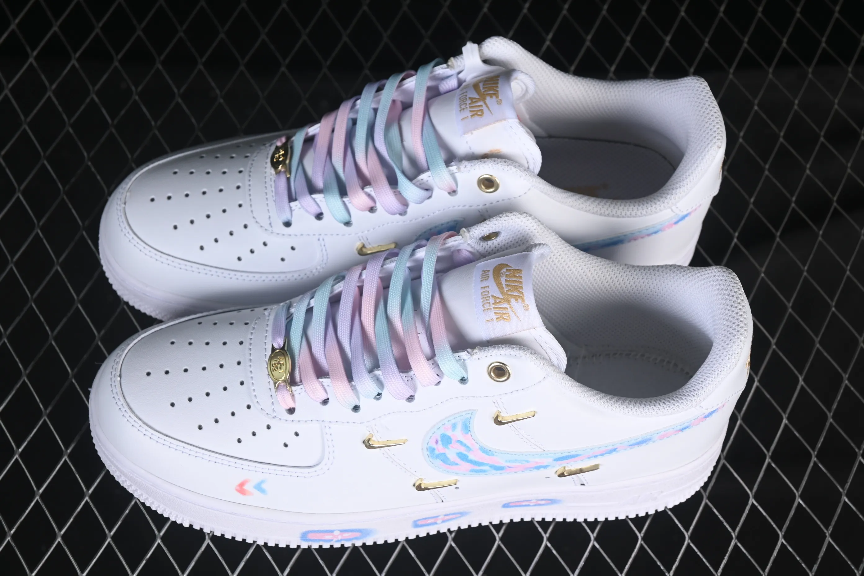 All categories Nk Air Force 1 Air Force series Nk Air Force 1 Low Air Force low-top Nike Air Force 1'07 Low Four-hook Monet impression Air Force 1 low-top casual sneakers ZH0316-105